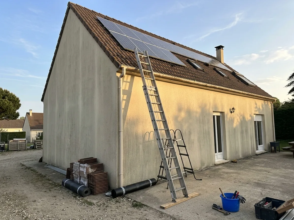 Démoussage de toiture à Champs-sur-Marne