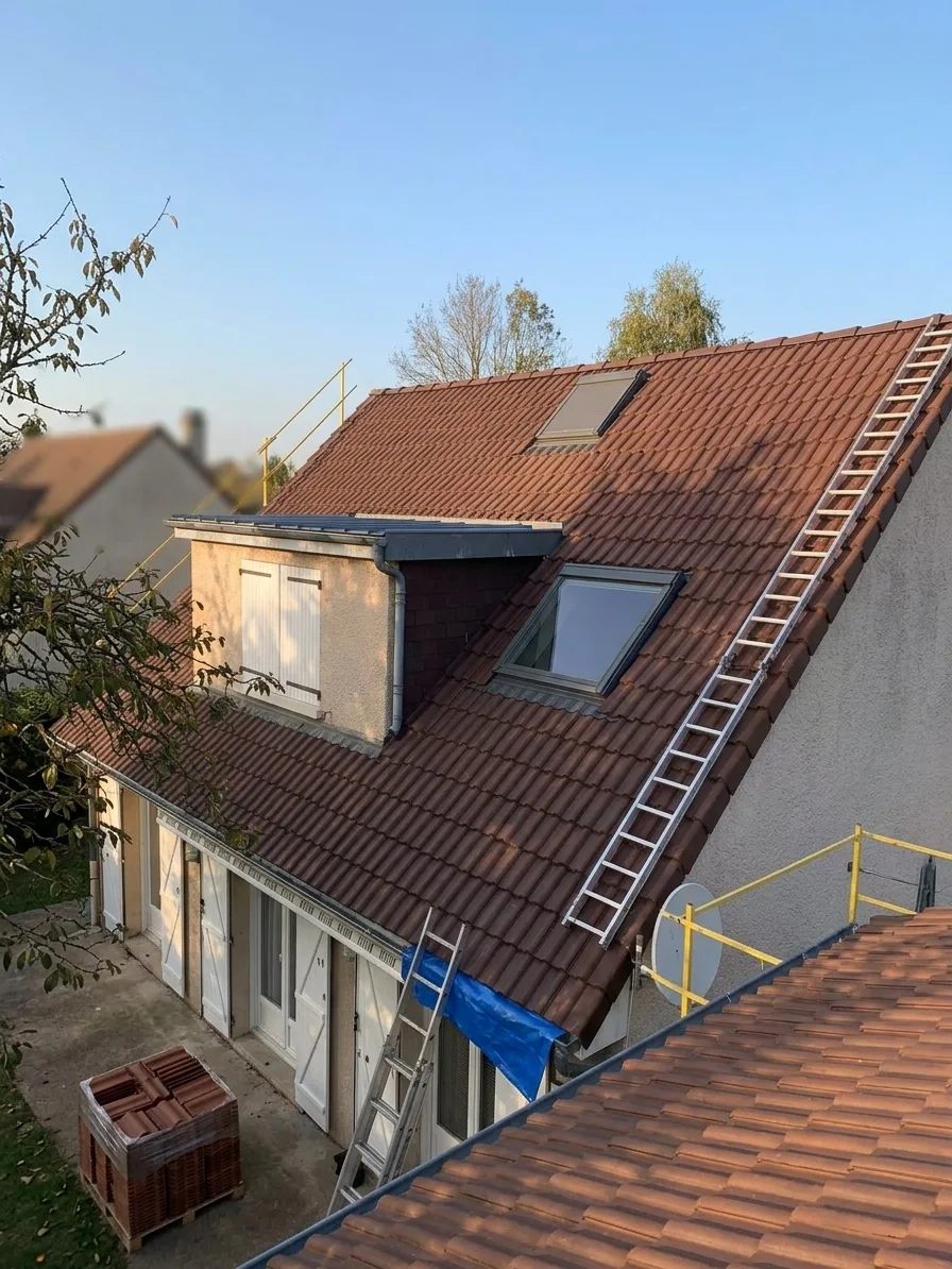 Démoussage de toiture à Champs-sur-Marne
