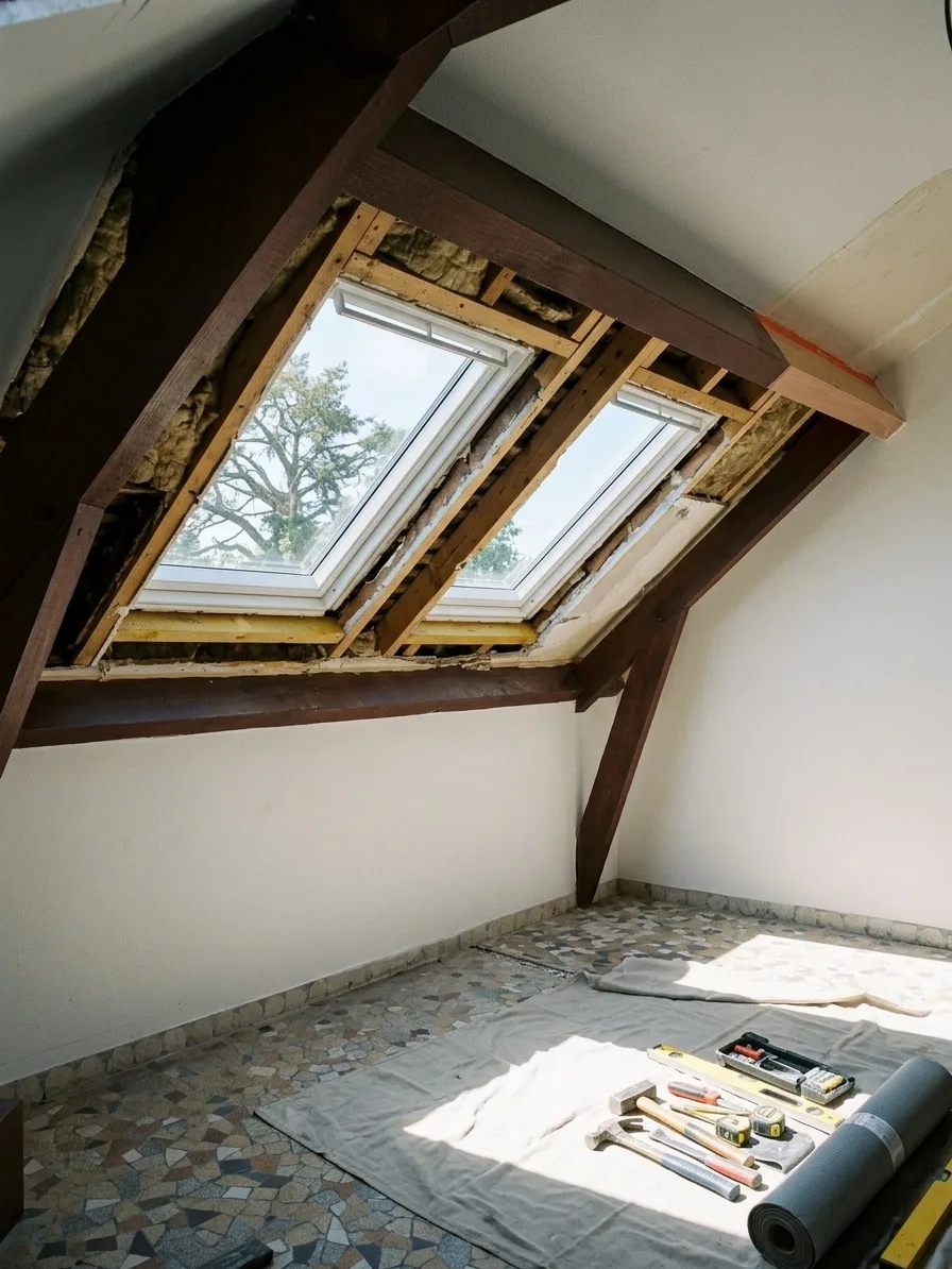 Installation de fenêtres de toit à Champs-sur-Marne