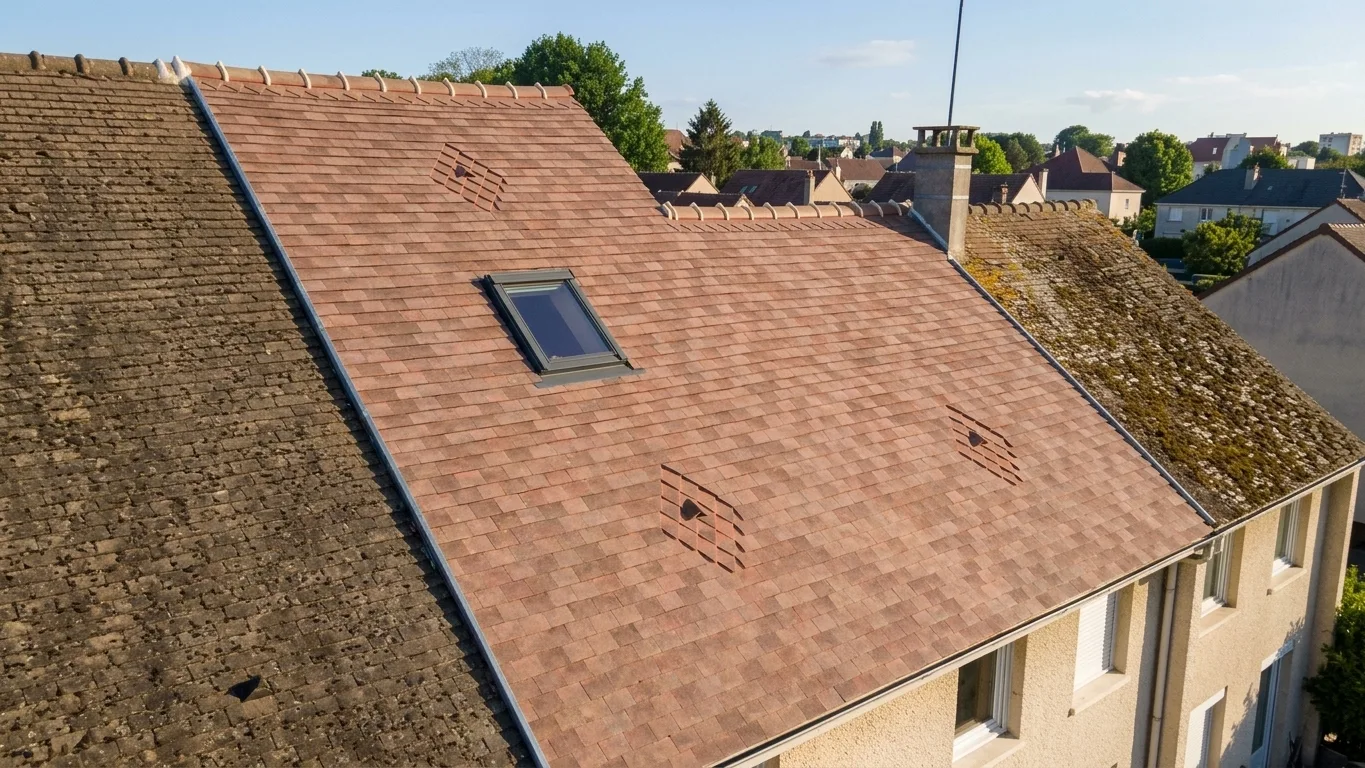 Réfection complète de toiture à Champs-sur-Marne